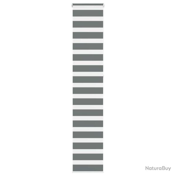 Store z�bre gris fonc� largeur du tissu 45,9 cm polyester alsavelo