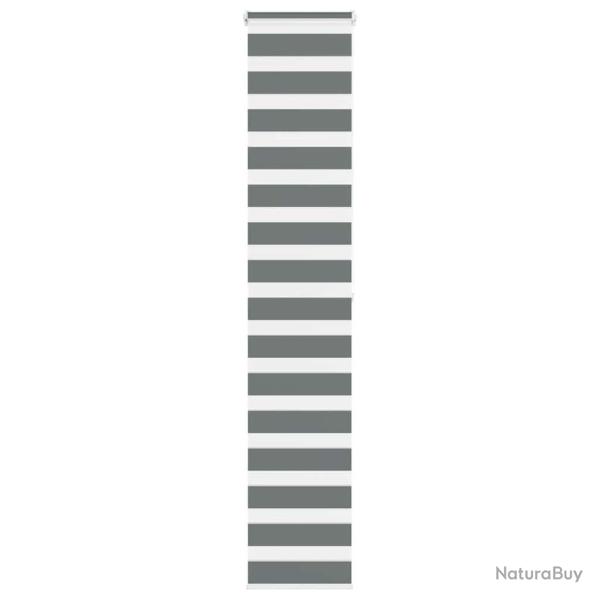 Store z�bre gris fonc� largeur du tissu 45,9 cm polyester alsavelo