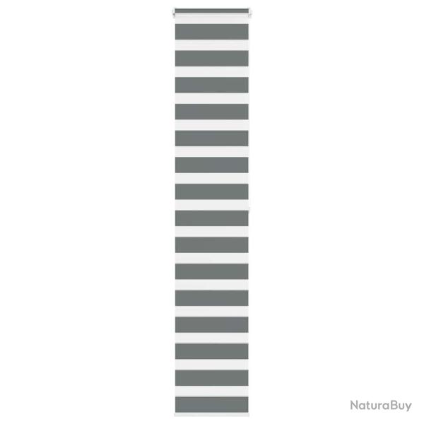 Store z�bre gris fonc� largeur du tissu 40,9 cm polyester alsavelo