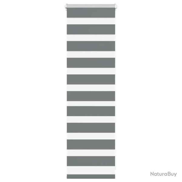 Store z�bre gris fonc� largeur du tissu 45,9 cm polyester alsavelo