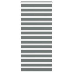 Store z&egrave;bre gris fonc&eacute; largeur du tissu 95,9 cm polyester alsavelo