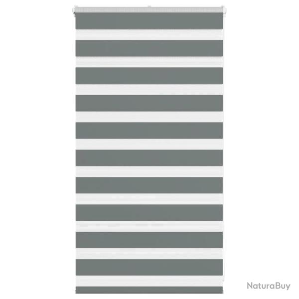 Store z�bre gris fonc� largeur du tissu 70,9 cm polyester alsavelo