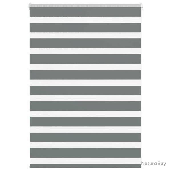 Store z�bre gris fonc� largeur du tissu 95,9 cm polyester alsavelo