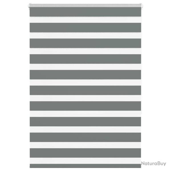 Store z�bre gris fonc� largeur du tissu 95,9 cm polyester alsavelo