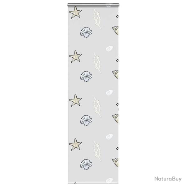 Store enrouleur de douche avec cassette largeur du tissu 66 cm alsavelo