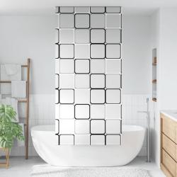 Store enrouleur de douche 110x240 cm largeur du tissu 106 cm alsavelo