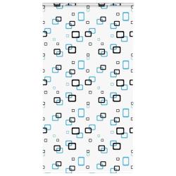 Store enrouleur de douche avec cassette largeur du tissu 116 cm alsavelo