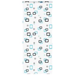 Store enrouleur de douche avec cassette largeur du tissu 106 cm alsavelo