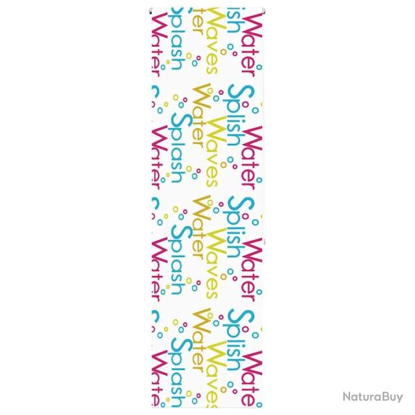 Store enrouleur de douche 80x240 cm largeur du tissu 76 cm alsavelo