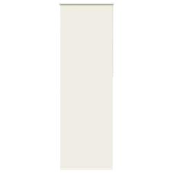 Store enrouleur occultant blanc cass&eacute; 65x210cm largeur du tissu alsavelo