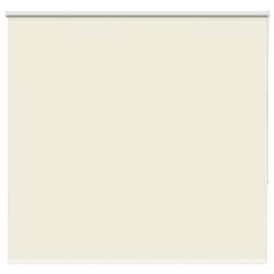 Store enrouleur occultant blanc cass&eacute; 165x150 cm largeur tissu alsavelo