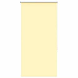 Store enrouleur occultant jaune largeur du tissu 75,7 cm alsavelo