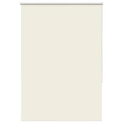 Store enrouleur occultant blanc cass&eacute; 95x150cm largeur du tissu alsavelo