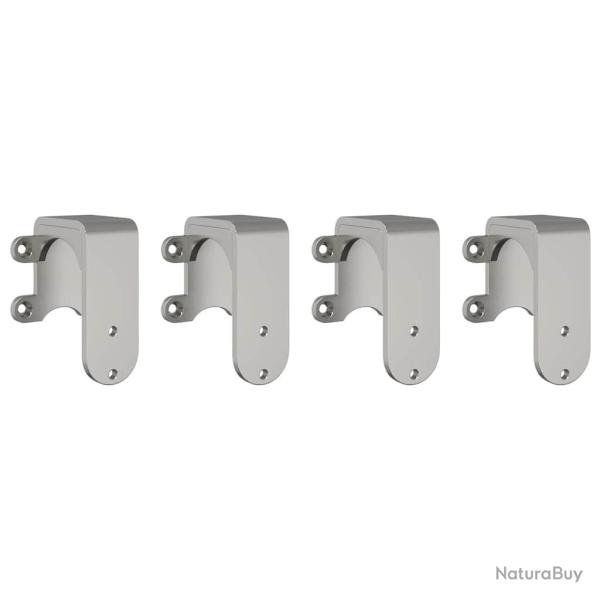 Supports de d�rivation pour portes de grange 4 pcs rails plats