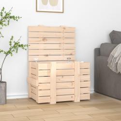 Bo&icirc;te de rangement 58x40,5x42 cm Bois massif de pin