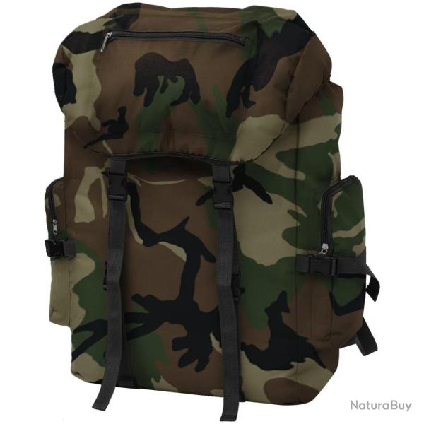 Sac � dos en style d'arm�e 65 L Camouflage alsavelo