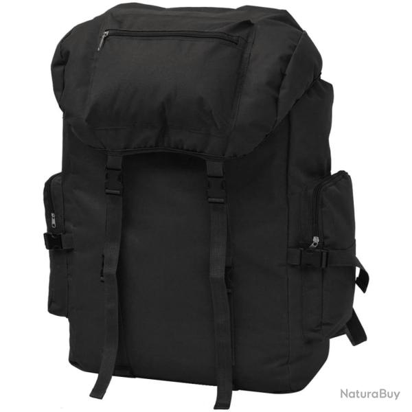 Sac � dos en style d'arm�e 65 L Noir