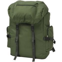 Sac &agrave; dos en style d'arm&eacute;e 65 L Vert