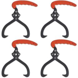 Pinces &agrave; b&ucirc;ches 4 pcs avec manche en PVC alsavelo