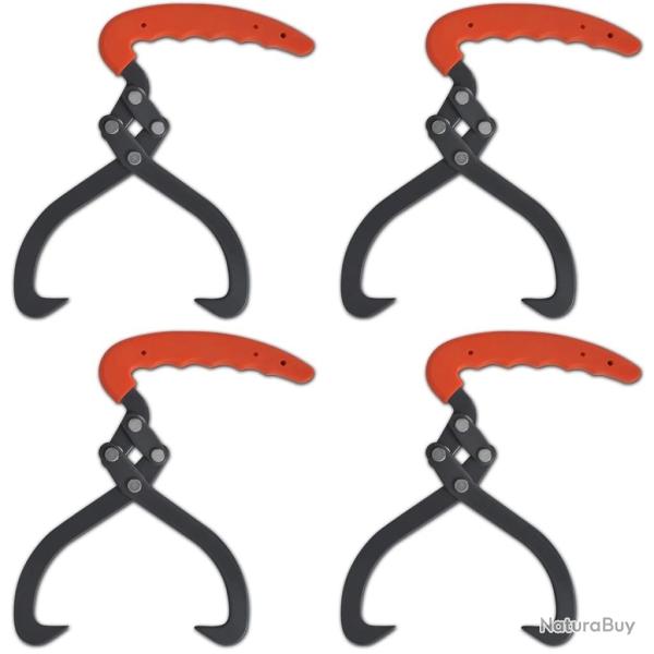 Pinces � b�ches 4 pcs avec manche en PVC alsavelo