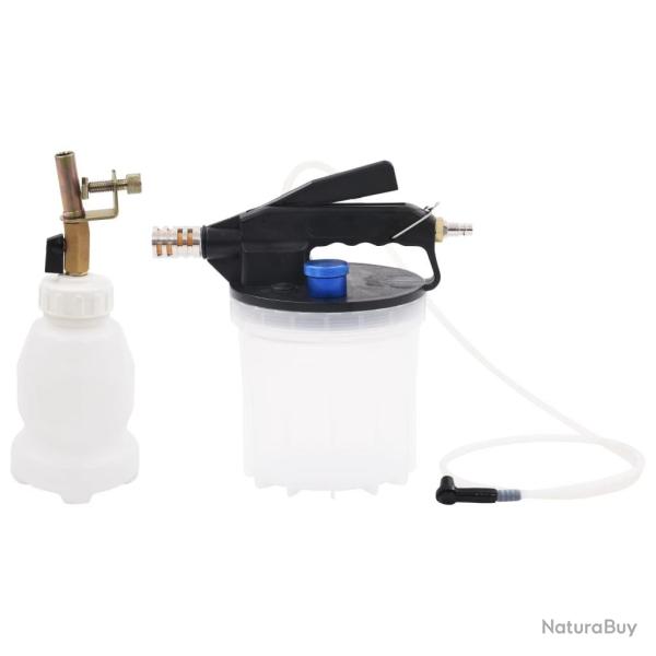 Pompe d'extraction � purgeur de frein pneumatique et bouteille alsavelo