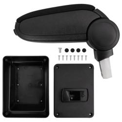 Accoudoir de voiture noir 17x40x(31-49) cm ABS alsavelo