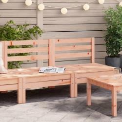 Canap&eacute;s de jardin sans accoudoirs 2 pcs bois massif douglas