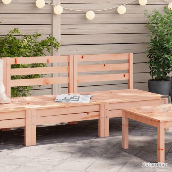Canap�s de jardin sans accoudoirs 2 pcs bois massif douglas
