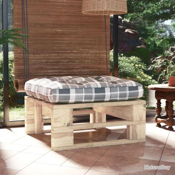 Pouf palette de jardin bois de pin impr�gn�