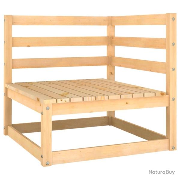 Canap� d'angle de jardin bois de pin massif