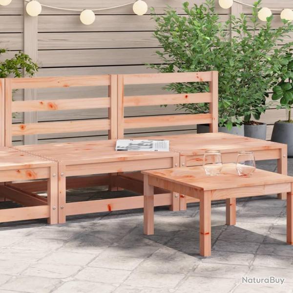 Canap�s de jardin sans accoudoirs 2 pcs bois massif douglas