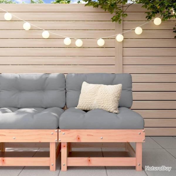 Canap� central avec coussins bois massif douglas