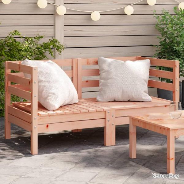 Canap�s d'angle de jardin 2 pcs bois massif douglas