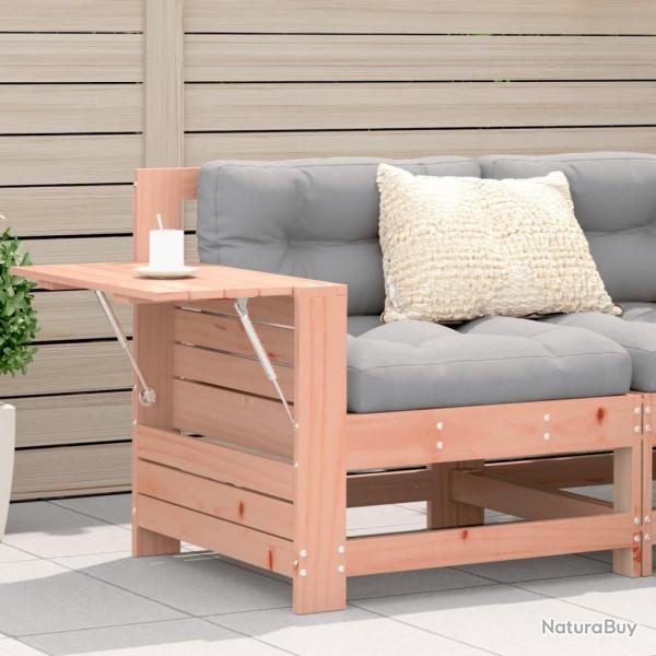 Canap� de jardin accoudoir avec coussin bois massif douglas
