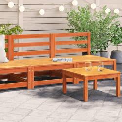Canap&eacute;s de jardin sans accoudoirs 2 pcs bois de pin massif
