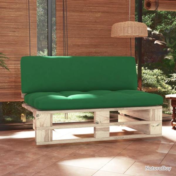 Canap� central palette de jardin bois de pin impr�gn�