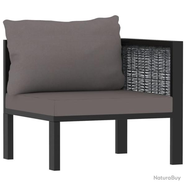 Canap� d'angle sectionnel avec accoudoir gauche R�sine tress�e