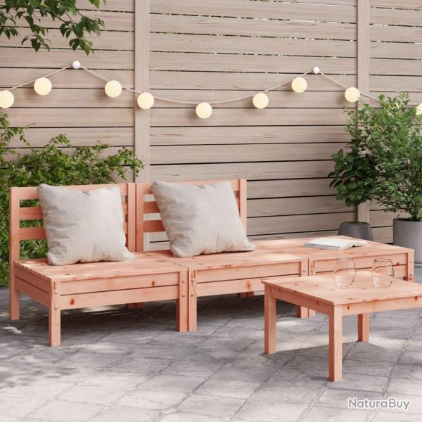 Canap� de jardin 3 places bois massif de douglas