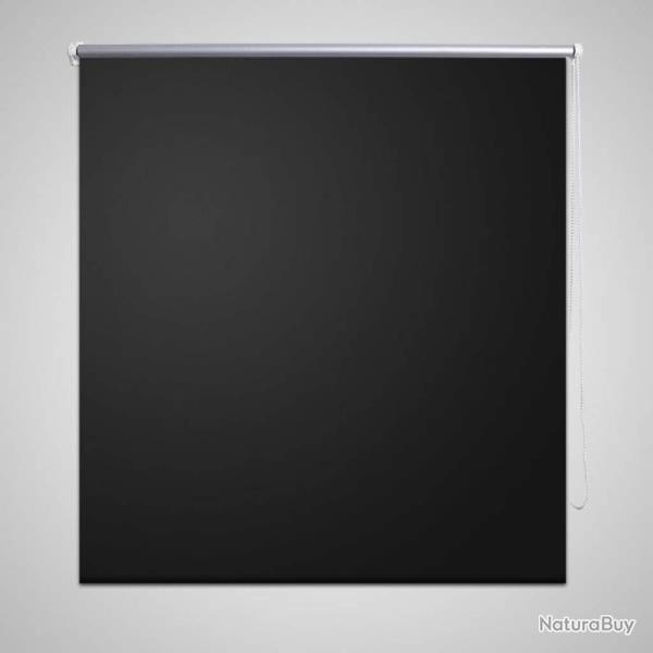 Store enrouleur occultant 160 x 230 cm noir alsavelo