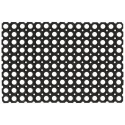 Paillasson rectangulaire 60x80 cm caoutchouc alsavelo