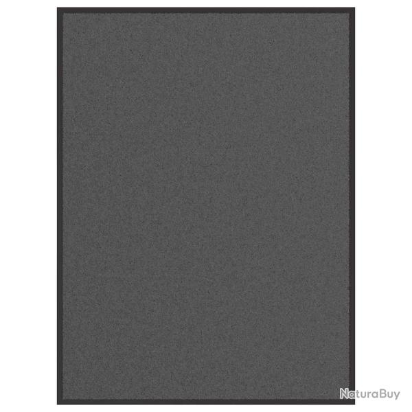Paillasson anthracite 90x120 cm alsavelo