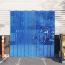 Rideau de porte bleu 300 mmx2,6 mm 25 m PVC alsavelo