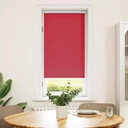 Store enrouleur occultant rouge 60 x 120 cm alsavelo