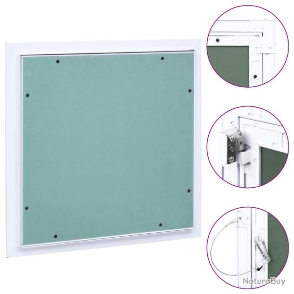 Panneau d'acc�s Cadre en aluminium plaque de pl�tre 200x200 mm