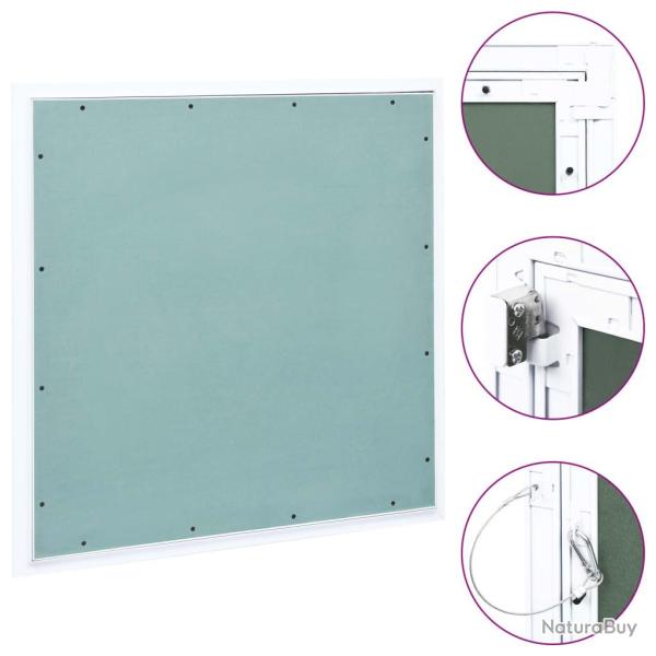 Panneau d'acc�s Cadre en aluminium plaque de pl�tre 600x600 mm