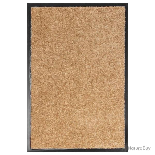 Paillasson lavable Cr�me 40x60 cm alsavelo
