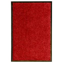 Paillasson lavable Rouge 40x60 cm alsavelo