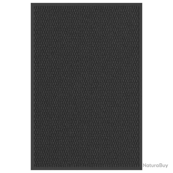 Paillasson noir 60x90 cm alsavelo