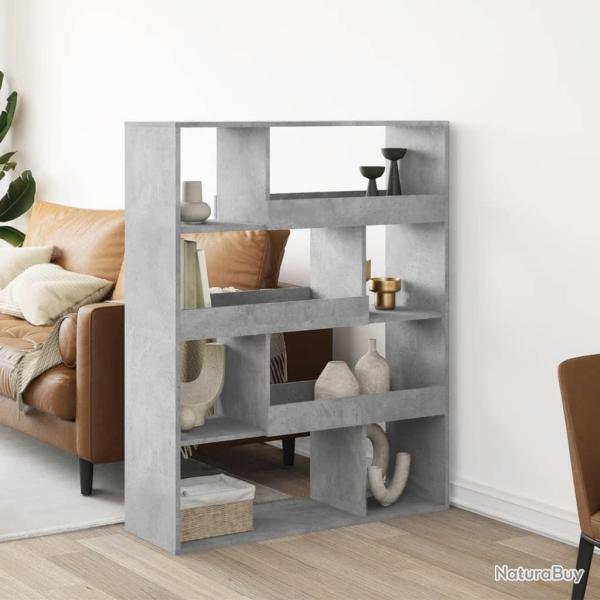 Cloison de s�paration gris b�ton bois d'ing�nierie alsavelo