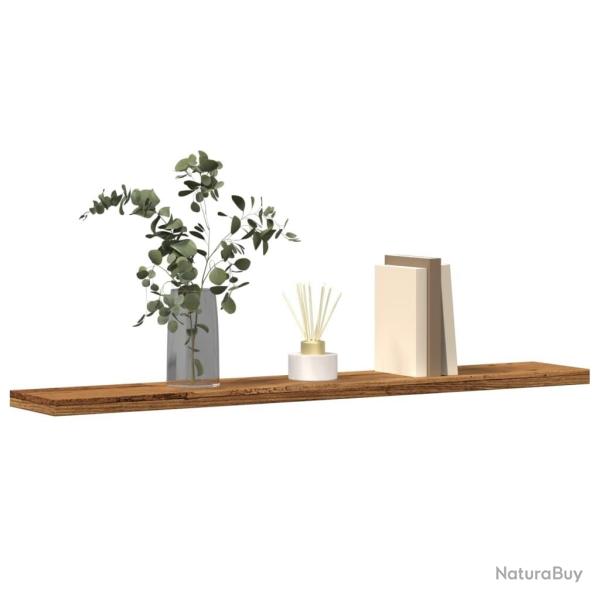 Panneaux de biblioth�que 4 pcs vieux bois bois d'ing�nierie alsavelo